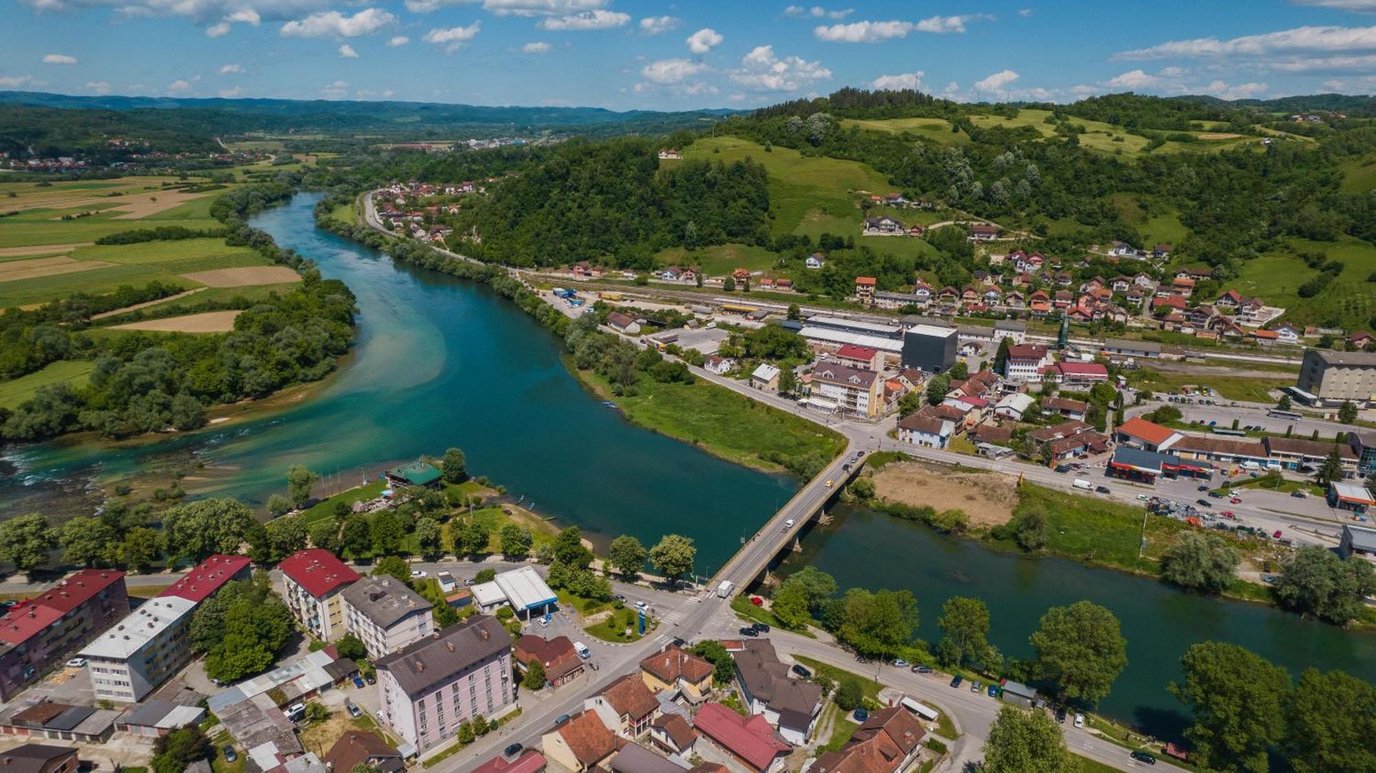 Motel New Sanatron Bosanski Novi Kültér fotó